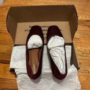 Brand New! Reformation Ballet Flats In Ruby
